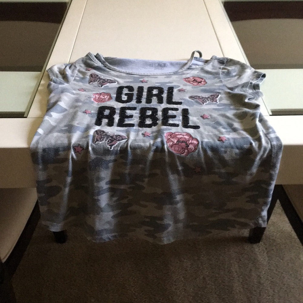 A camouflage shirts